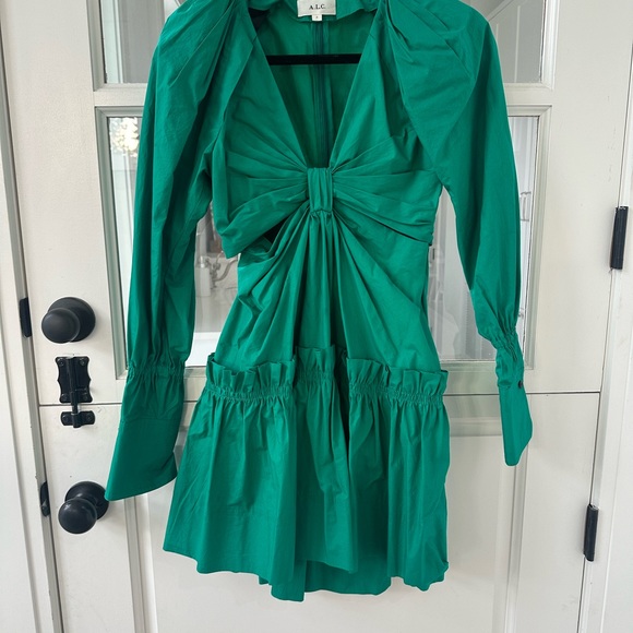 ALC Green Dress - Picture 2 of 3